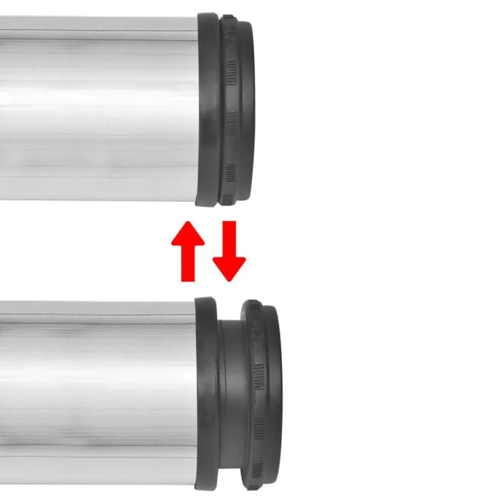vidaXL 4 pieds de table réglables en hauteur 710 mm