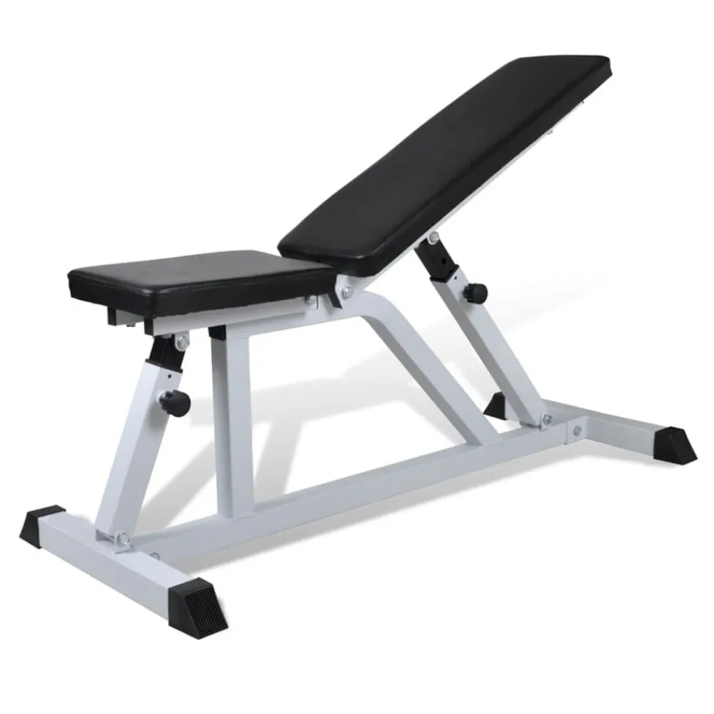 vidaXL Banc de musculation pour muscles appareil de fitness