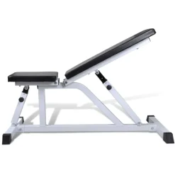 vidaXL Banc de musculation pour muscles appareil de fitness