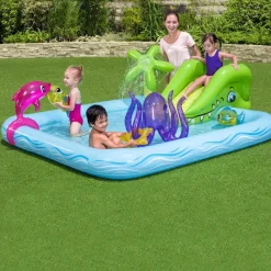 Piscine & Spa-vidaXL Bestway Centre de jeux Fantastic Aquarium 239x206x86 cm