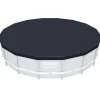 Piscine & Spa-vidaXL Bestway Couverture de piscine Flowclear 488 cm