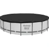 vidaXL Bestway Couverture de piscine Flowclear Fast Set 555 cm
