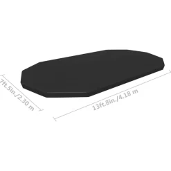 vidaXL Bestway Couverture de piscine Flowclear 418x230 cm