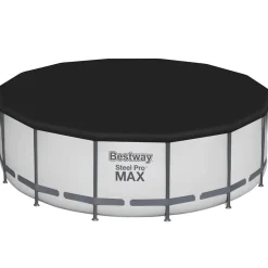Piscine & Spa-vidaXL Bestway Couverture de piscine Flowclear 396 cm