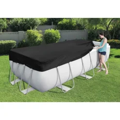 vidaXL Bestway Couverture de piscine Flowclear 269x179 cm