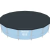 Piscine & Spa-vidaXL Bestway Couverture de piscine Flowclear 457 cm