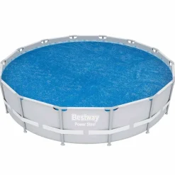 vidaXL Bestway Couverture solaire de piscine Flowclear 427 cm