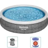 vidaXL Bestway Ensemble de piscine ronde 366x76 cm