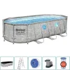 Piscine & Spa-vidaXL Bestway Ensemble de piscine Power Steel Swim Vista 549x274x122 cm