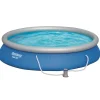Piscine & Spa-vidaXL Bestway Ensemble de piscine Fast Set 457x84 cm 57313