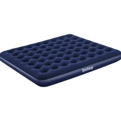 Loisirs De Plein Air-vidaXL Bestway Lit gonflable floqué 203 x 183 x 22 cm 67004