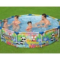 Piscine & Spa-vidaXL Bestway Piscine Steel Pro MAX 274x66 cm