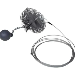 vidaXL Brosse ronde pour cheminée Dia. 15 cm