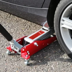 Manutention De Matériaux-vidaXL Carpoint Cric hydraulique à chariot 1500 kg Aluminium 2 roues