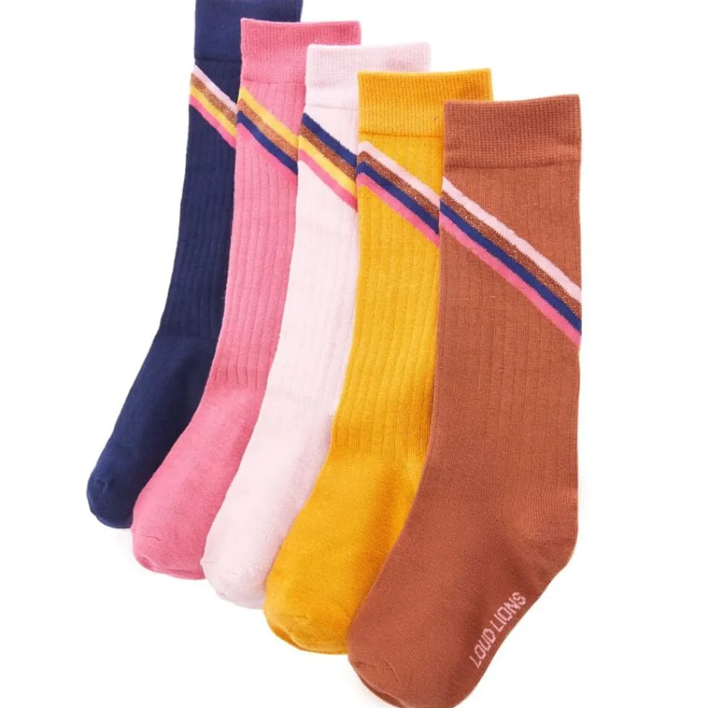 Vêtements & Accessoires-vidaXL Chaussettes pour enfants 5 paires EU 23-26