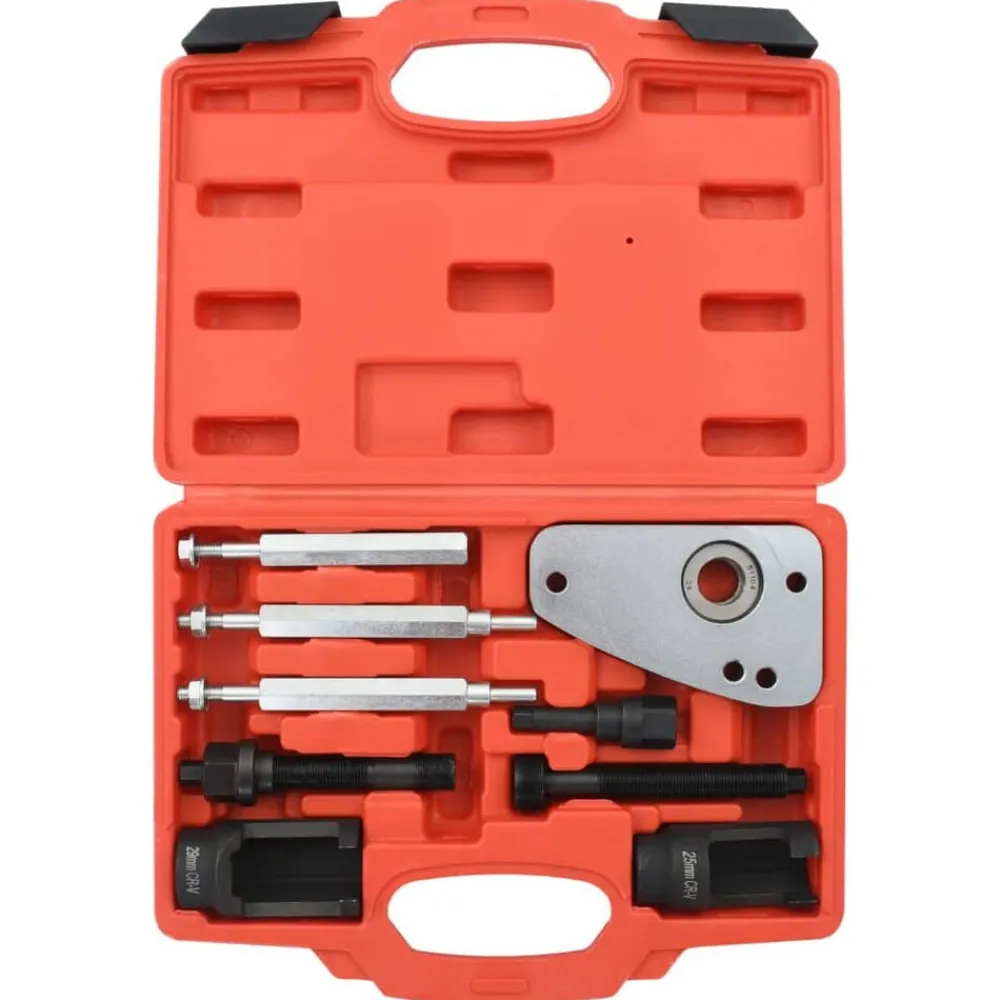 Equipement & Outils De Garage-vidaXL Coffret extracteur d'injecteur moteur diesel Citroën Peugeot 9 pcs