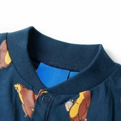 vidaXL Combinaison enfants bleu jean 92