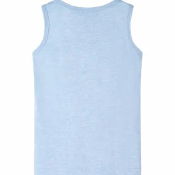 Vêtements & Accessoires-vidaXL Débardeur enfant bleu doux mélangé 104 Bleu clair