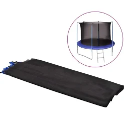 vidaXL Filet de sécurité pour trampoline rond 3,05 m