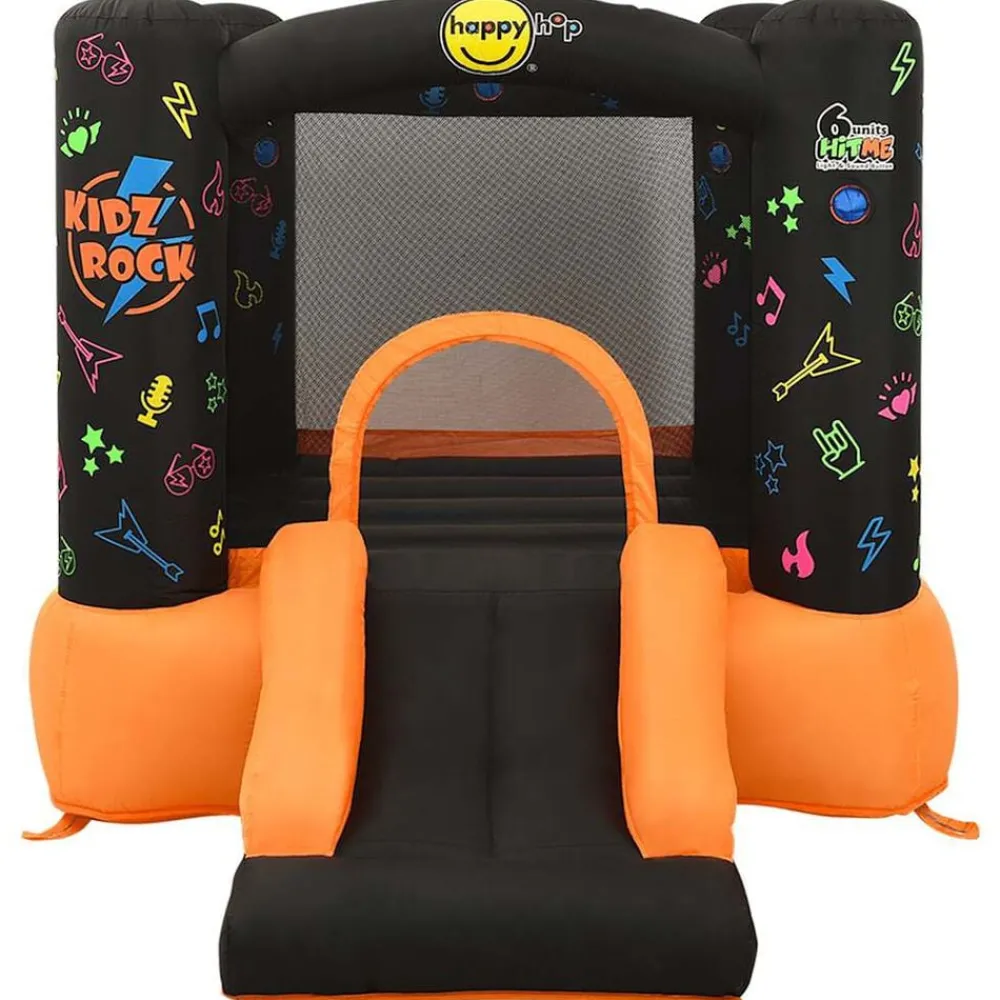 vidaXL Happy Hop Château gonflable avec toboggan 210x280x170 cm PVC