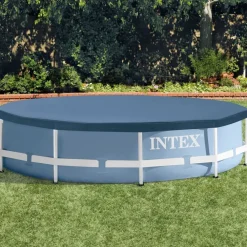 Piscine & Spa-vidaXL Intex Couverture de piscine ronde 305 cm 28030