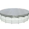 vidaXL Intex Couverture de piscine ronde Deluxe 488 cm 28040