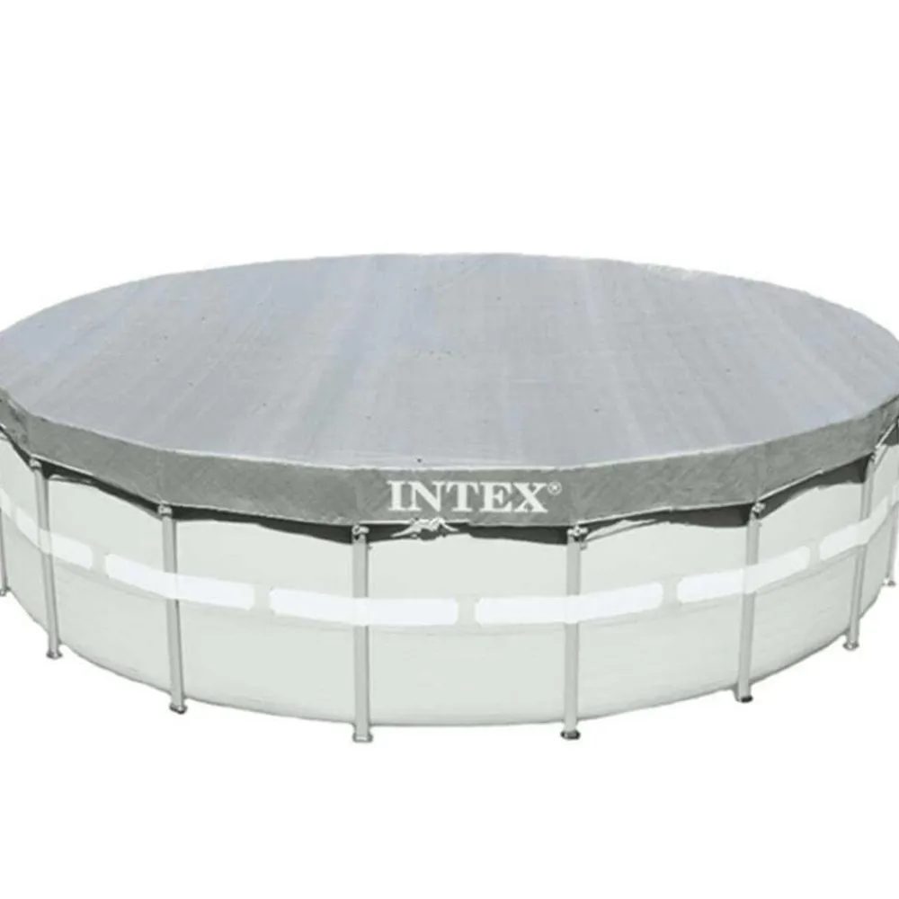 vidaXL Intex Couverture de piscine ronde Deluxe 488 cm 28040