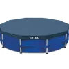 Piscine & Spa-vidaXL Intex Couverture de piscine ronde 366 cm 28031