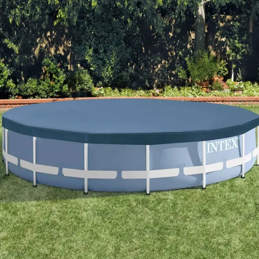 vidaXL Intex Couverture de piscine ronde 457 cm 28032