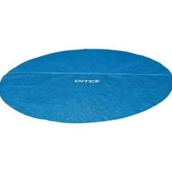 Piscine & Spa-vidaXL Intex Couverture solaire de piscine bleu 290 cm polyéthylène