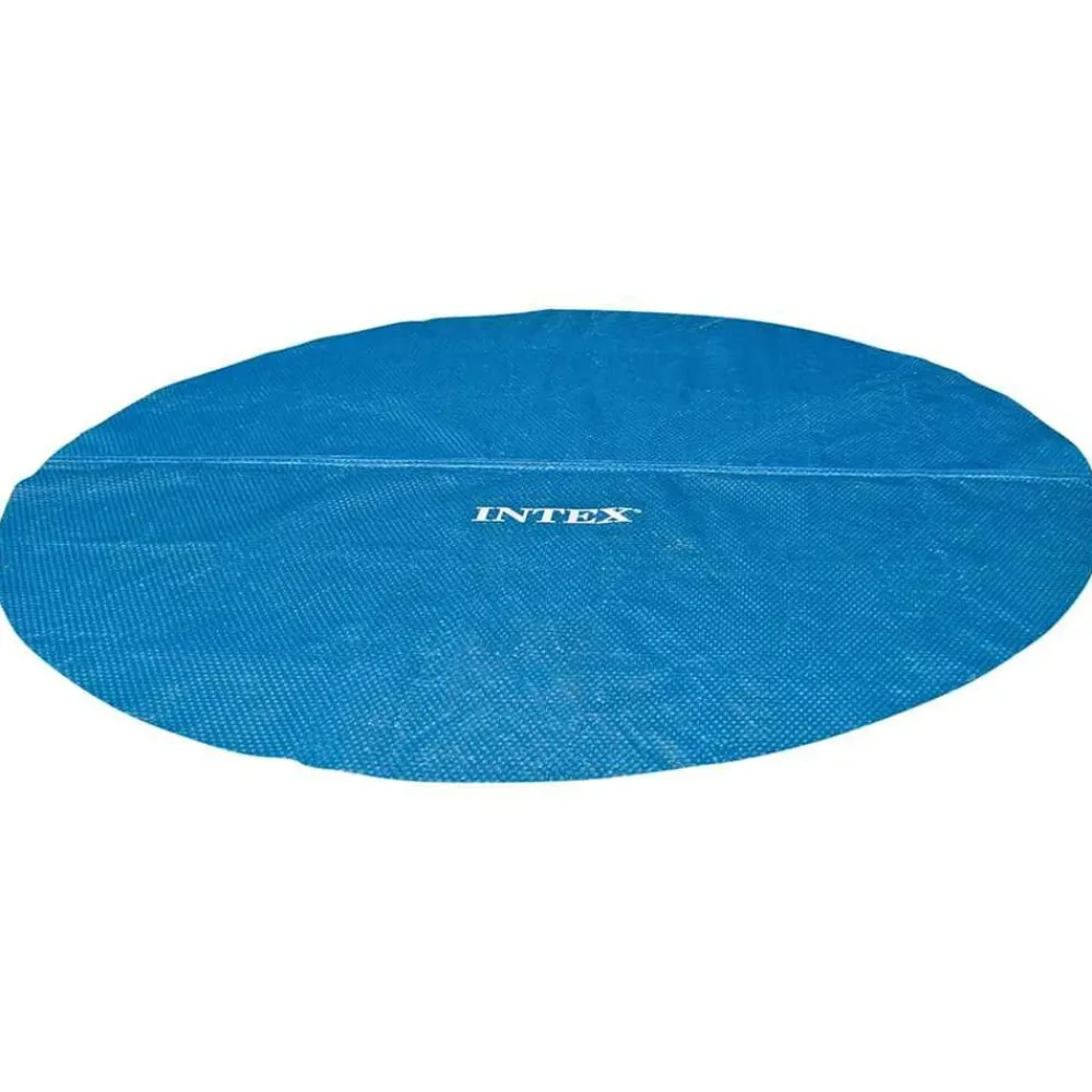 vidaXL Intex Couverture solaire de piscine bleu 470 cm polyéthylène