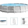 vidaXL Intex Ensemble de piscine Prism Frame Premium 427x107 cm