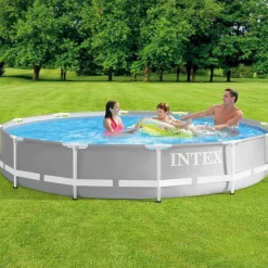 Piscine & Spa-vidaXL Intex Ensemble de piscine Prism Frame Premium 366x76 cm