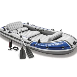 vidaXL Intex Jeu de bateau gonflable avec rames et pompe 68325NP