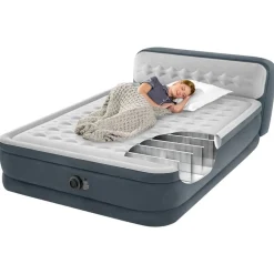 Loisirs De Plein Air-vidaXL Intex Lit gonflable Dura-Beam Deluxe Ultra Plush Headboard Queen 86 cm