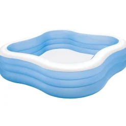 vidaXL Intex Piscine Beach Wave 229x229x56 cm 57495NP