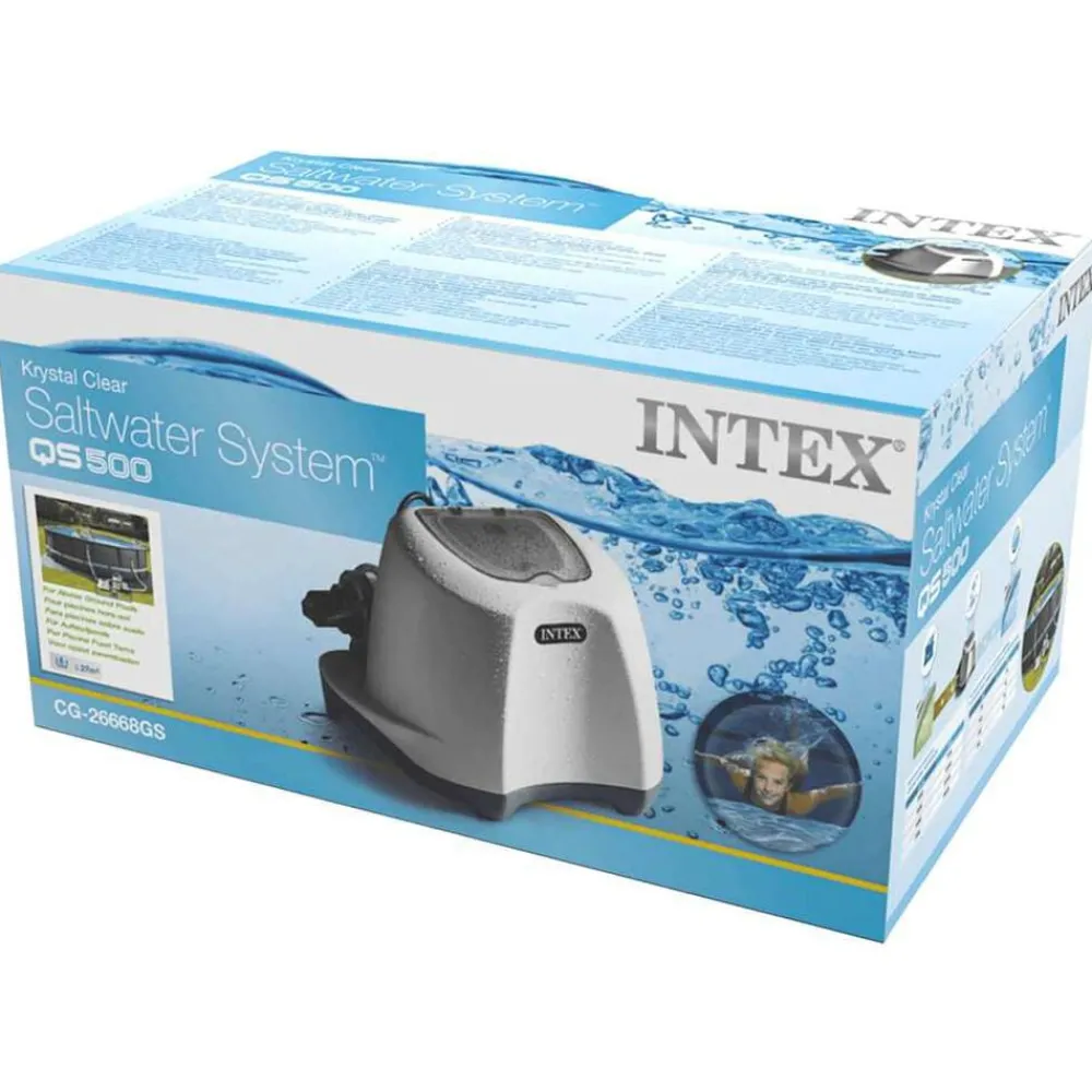 Piscine & Spa-vidaXL Intex Système d'eau salée Krystal Clear 26668GS
