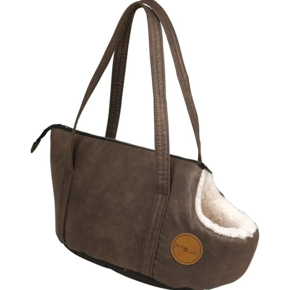 Articles Pour Animaux De Compagnie-vidaXL Jack and Vanilla Sac pour animaux de compagnie Classy M 55x30cm Écorce Marron