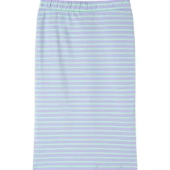 Vêtements & Accessoires-vidaXL Jupe droite pour enfants avec rayures vif 116 Menthe