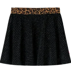 vidaXL Jupe pour enfants avec ceinture léopard noir 116