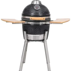 Arts De La Table & Arts Culinaires-vidaXL Kamado Barbecue à fumoir Céramique 33 cm Noir