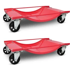 Outils-vidaXL Lot de 2 chariot de visite 500kg