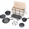 Arts De La Table & Arts Culinaires-vidaXL Lot de casseroles batterie de cuisine 9 pcs