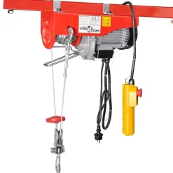 vidaXL Palan électrique 1300 W 400/800 kg