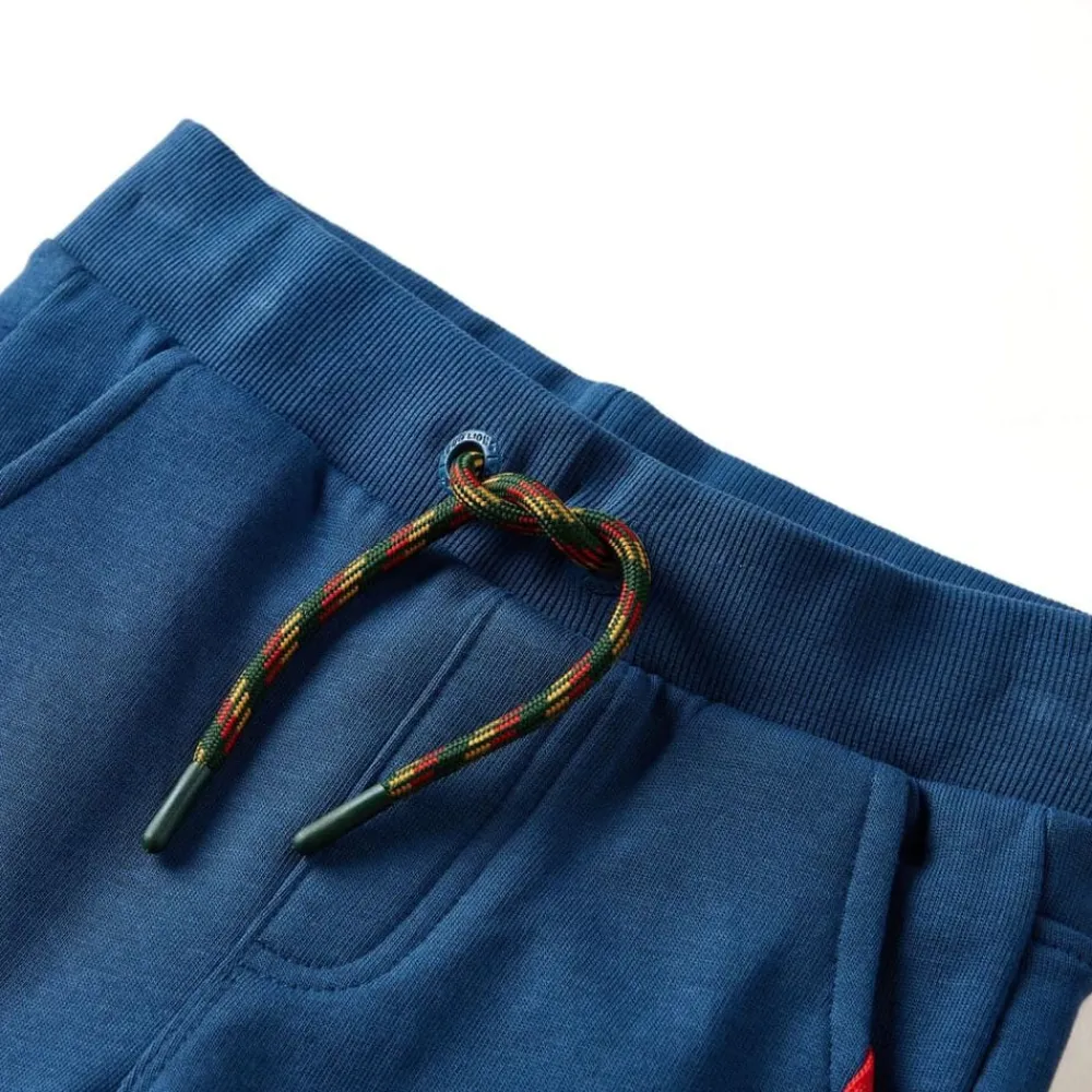 Vêtements & Accessoires-vidaXL Pantalon de survêtement pour enfants 92 Bleu