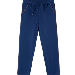 Vêtements & Accessoires-vidaXL Pantalons pour enfants avec cordon de serrage bleu marine 92