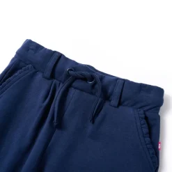 vidaXL Pantalons pour enfants avec cordon de serrage bleu marine 92