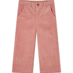 vidaXL Pantalons pour enfants velours côtelé rose ancien 92