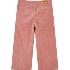 vidaXL Pantalons pour enfants velours côtelé rose ancien 92