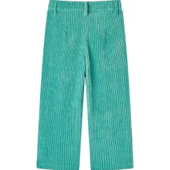 Vêtements & Accessoires-vidaXL Pantalons pour enfants velours côtelé vert menthe 92